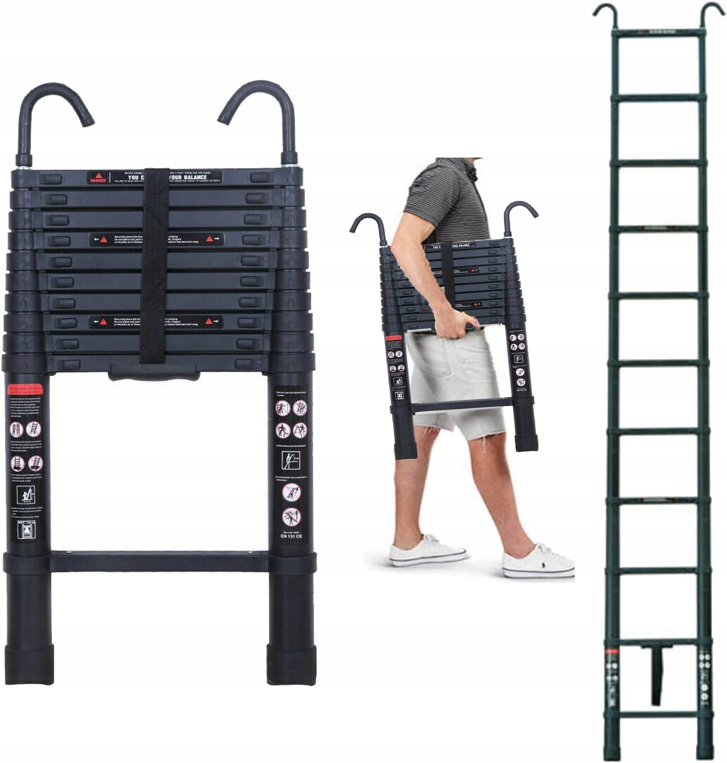 DayPlus rebrík 3,2 m hliníkový 11 až 150 kg